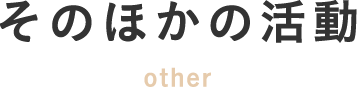 そのほかの活動