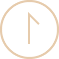 ↑